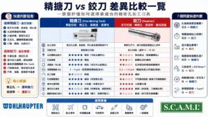 精搪刀 vs 鉸刀怎麼選？7個問題快速判斷，精密孔加工指南